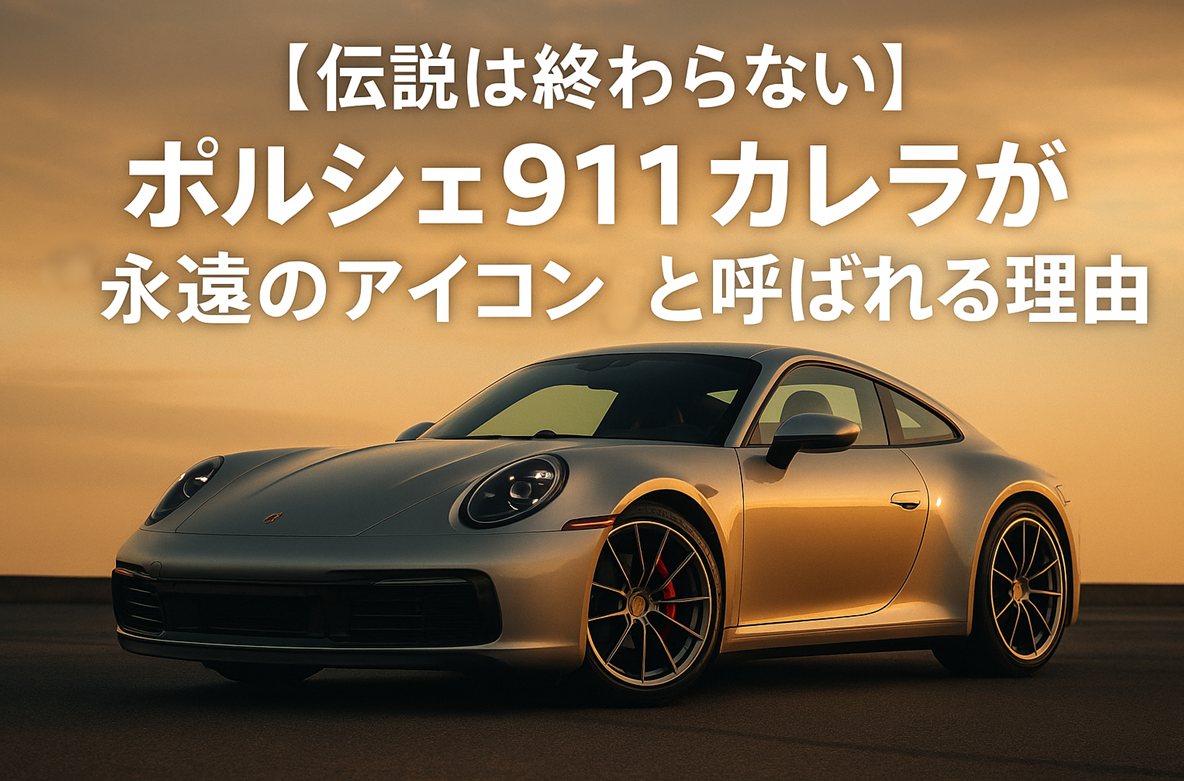 【伝説は終わらない】ポルシェ911カレラが“永遠のアイコン”と呼ばれる理由