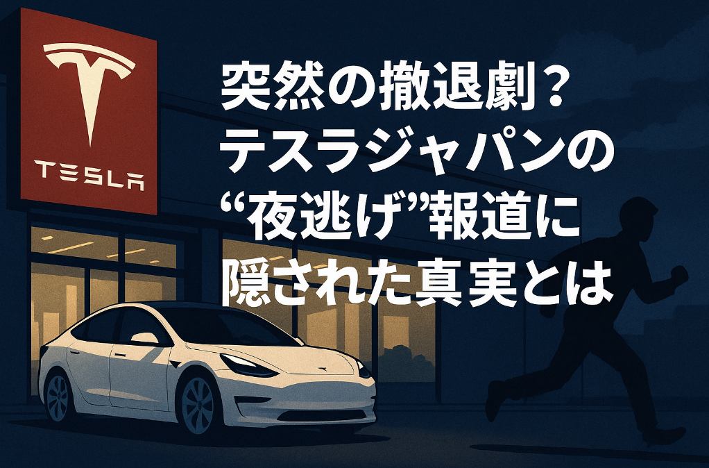 突然の撤退劇？テスラジャパンの“夜逃げ”報道に隠された真実とは