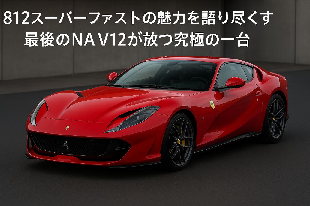 812スーパーファストの魅力を語り尽くす｜最後のNA V12が放つ究極の一台