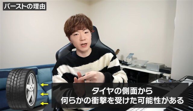② 側面からの衝撃