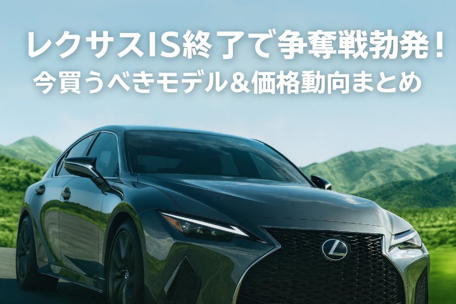レクサスIS終了で争奪戦勃発！今買うべきモデル＆価格動向まとめ